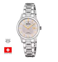 Armbanduhr Festina Dame Swiss Made in Stahl F20068/4 - F20068/4